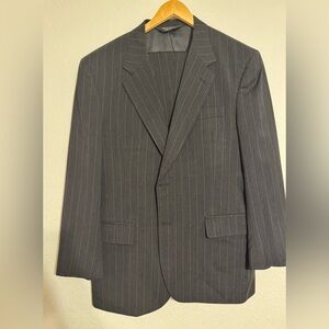 Jos. A. Bank Men's Charcoal Pinstripe Suit Jacket